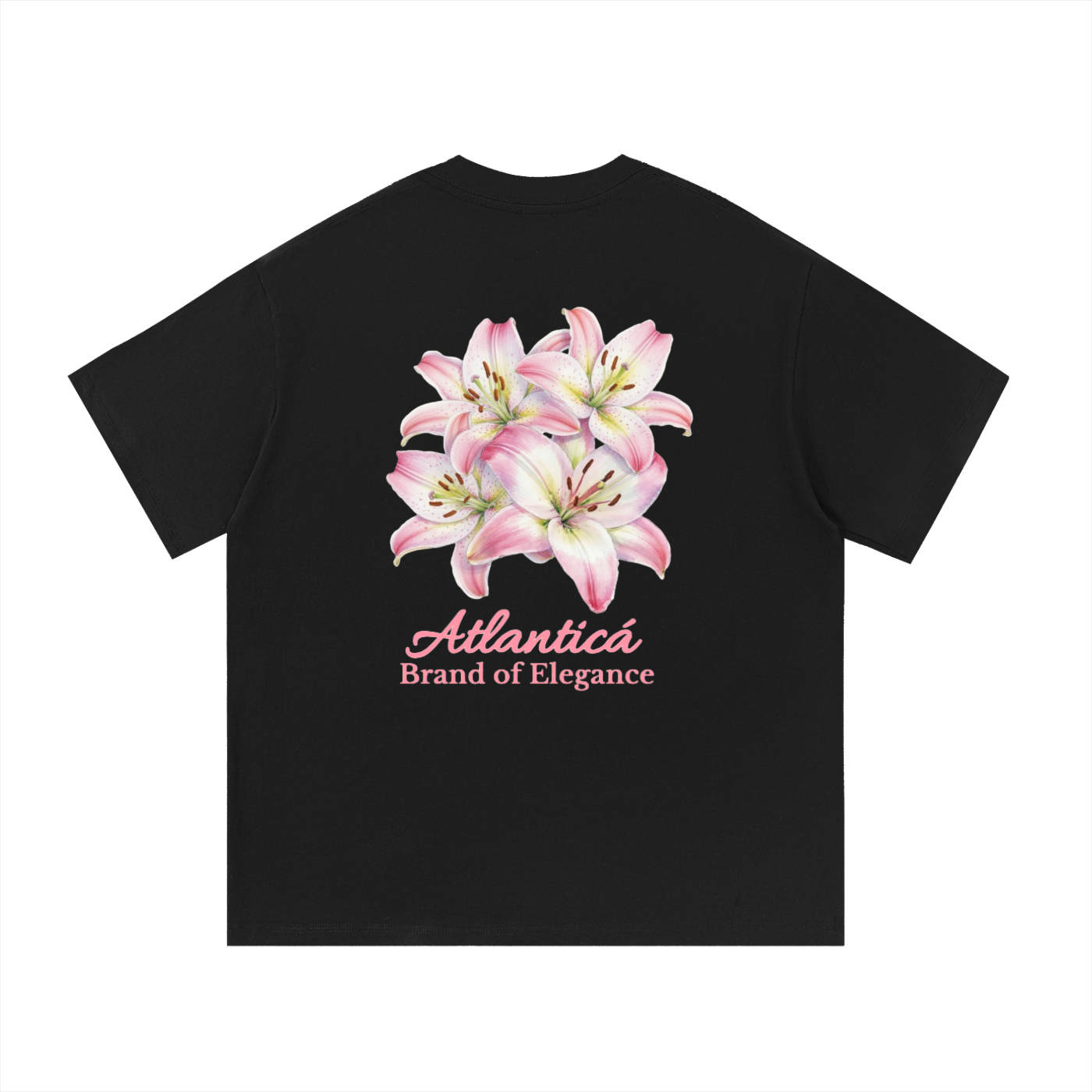 Black Flower T-Shirt